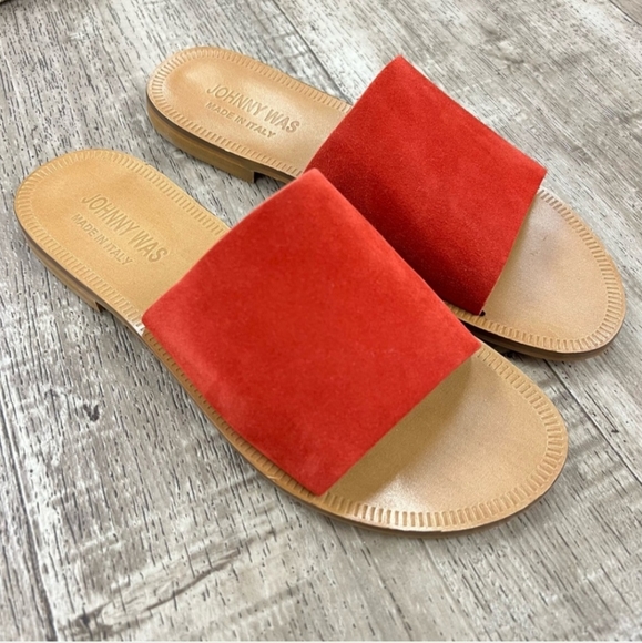 Johnny Was Camilla Sandals in ROUGE (red) Size EU 41 / US 10